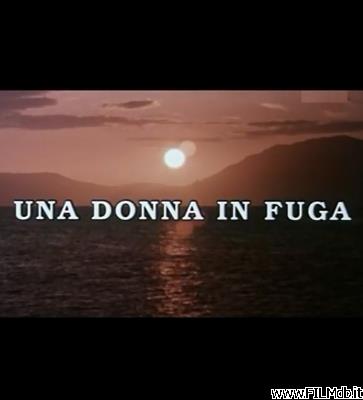 Poster of movie Una donna in fuga [filmTV]