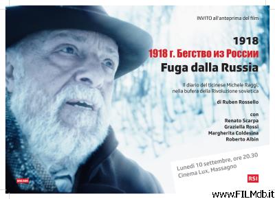 Cartel de la pelicula 1918: Fuga dalla Russia [filmTV]