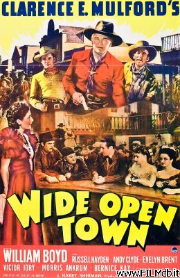 Poster of movie Wide Open Town
