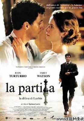 Cartel de la pelicula la partita - la difesa di luzin