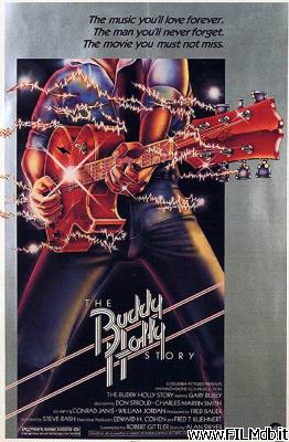 Affiche de film the buddy holly story