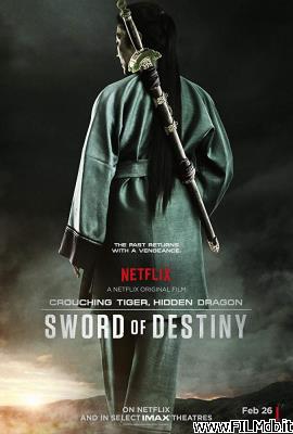 Affiche de film crouching tiger, hidden dragon: sword of destiny