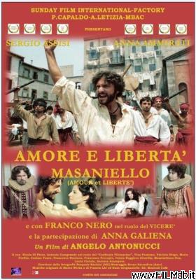 Cartel de la pelicula Amore e libertà - Masaniello