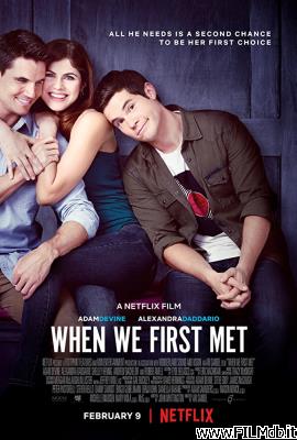 Poster of movie when we first met
