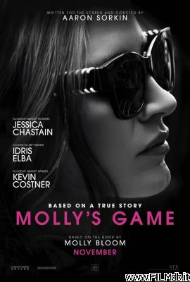 Cartel de la pelicula molly's game