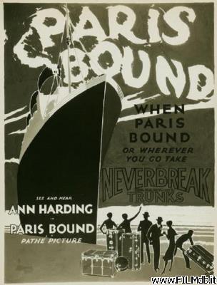poster Locandina del film Paris Bound