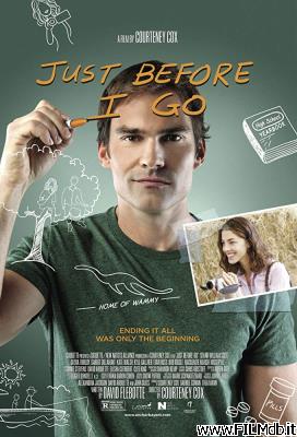 Poster of movie just before i go