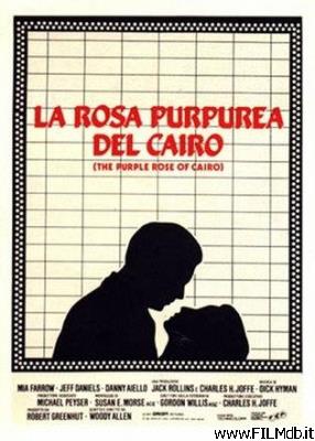 Affiche de film la rosa purpurea del cairo