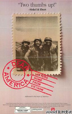 Locandina del film dear america - lettere dal vietnam