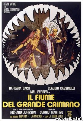 Locandina del film il fiume del grande caimano