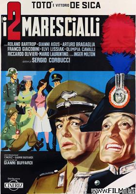 Affiche de film i 2 marescialli