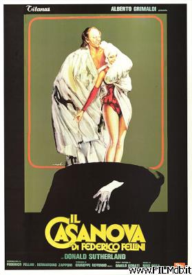 Locandina del film Il Casanova di Federico Fellini