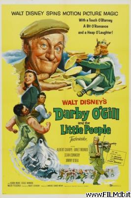 Affiche de film Darby O'Gill e il re dei folletti