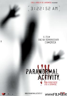 poster Affiche de film paranormal activity