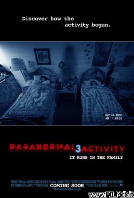 Affiche de film paranormal activity 3