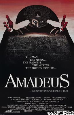 poster Locandina del film amadeus