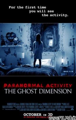 Cartel de la pelicula paranormal activity: the ghost dimension