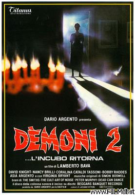 Cartel de la pelicula demoni 2... l'incubo ritorna