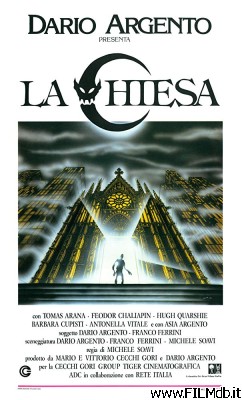 poster Locandina del film la chiesa