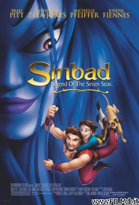 Locandina del film sinbad - la leggenda dei 7 mari
