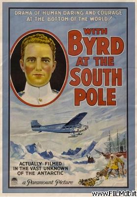 Cartel de la pelicula Con Byrd en el Polo Sur