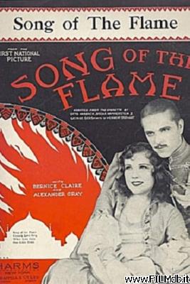 Affiche de film Le Chant de la flamme