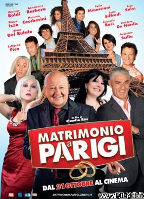 Cartel de la pelicula matrimonio a parigi