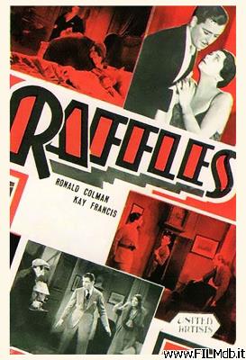 Affiche de film Raffles, gentleman cambrioleur