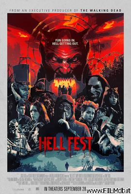 poster Cartel de la pelicula hell fest