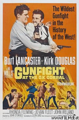 Poster of movie gunfight at the o.k. corral
