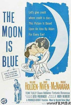 Cartel de la pelicula La luna es azul