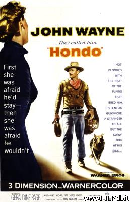 Affiche de film Hondo, l'homme du désert