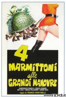 Affiche de film 4 marmittoni alle grandi manovre