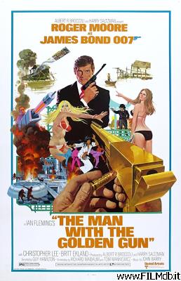 poster Cartel de la pelicula l'uomo dalla pistola d'oro
