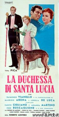 Cartel de la pelicula La duchessa di Santa Lucia