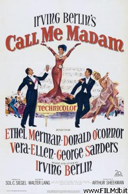 Affiche de film chiamatemi madame