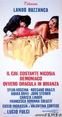 Locandina del film Il cav. Costante Nicosia demoniaco ovvero: Dracula in Brianza