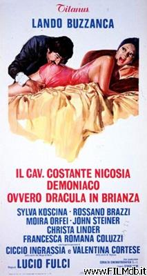 poster Locandina del film Il cav. Costante Nicosia demoniaco ovvero: Dracula in Brianza