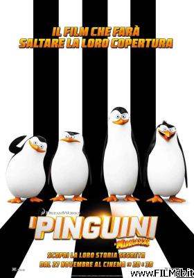 Affiche de film penguins of madagascar