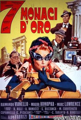 Affiche de film 7 monaci d'oro