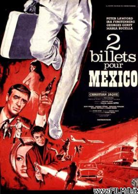 Affiche de film Deux billets pour Mexico