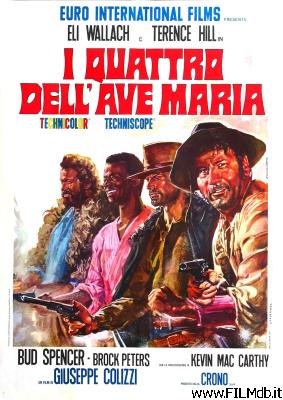 Affiche de film Les Quatre de l'Ave Maria