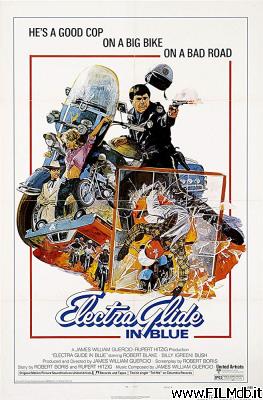 Poster of movie electra glide in blue