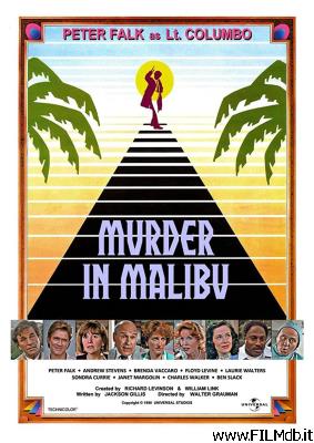 Cartel de la pelicula Omicidio a Malibu [filmTV]