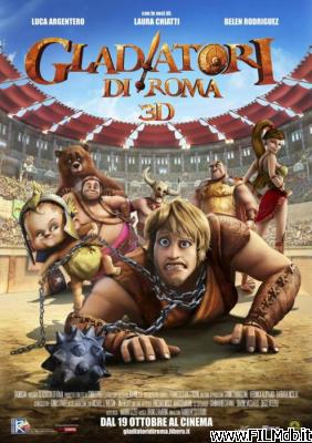 Locandina del film gladiatori di roma