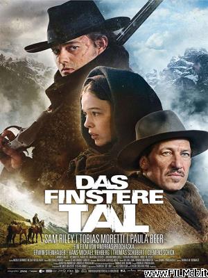 poster Locandina del film lo straniero della valle oscura - the dark valley