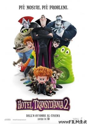 Locandina del film hotel transylvania 2