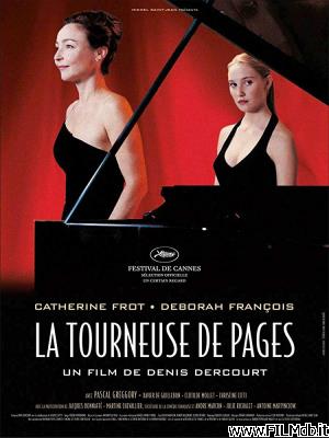 Affiche de film La tourneuse de pages