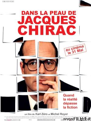 Cartel de la pelicula Dans la peau de Jacques Chirac