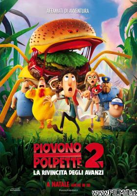 poster Affiche de film piovono polpette 2 - la rivincita degli avanzi